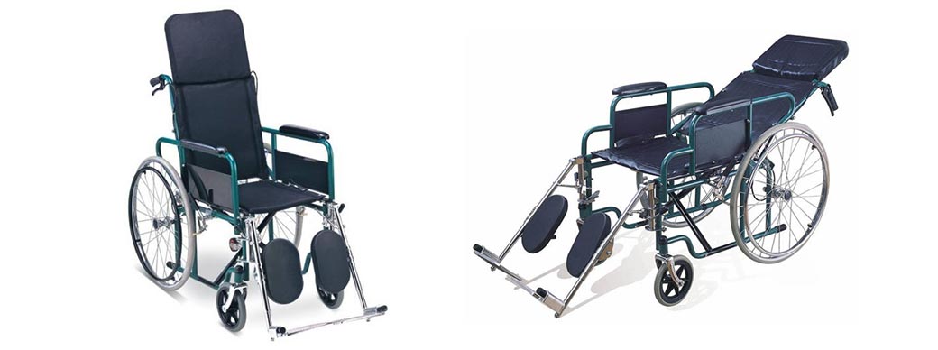 silla de ruedas reclinable